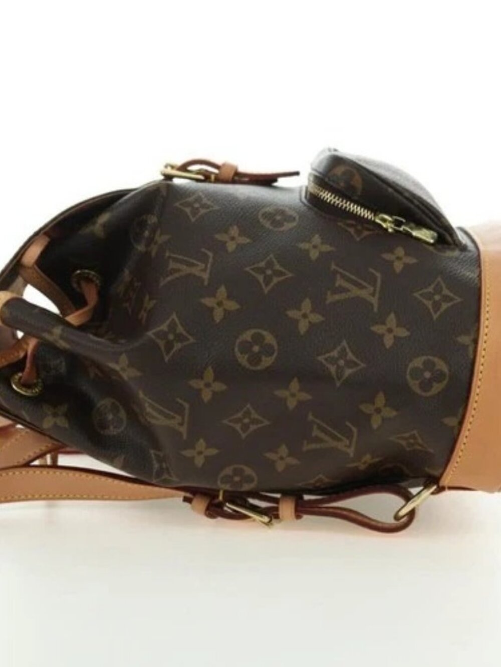 LOUIS VUITTON Monogram Montsouris MM Backpack M51136 LV Auth 174781SAV - Picture 3 of 16